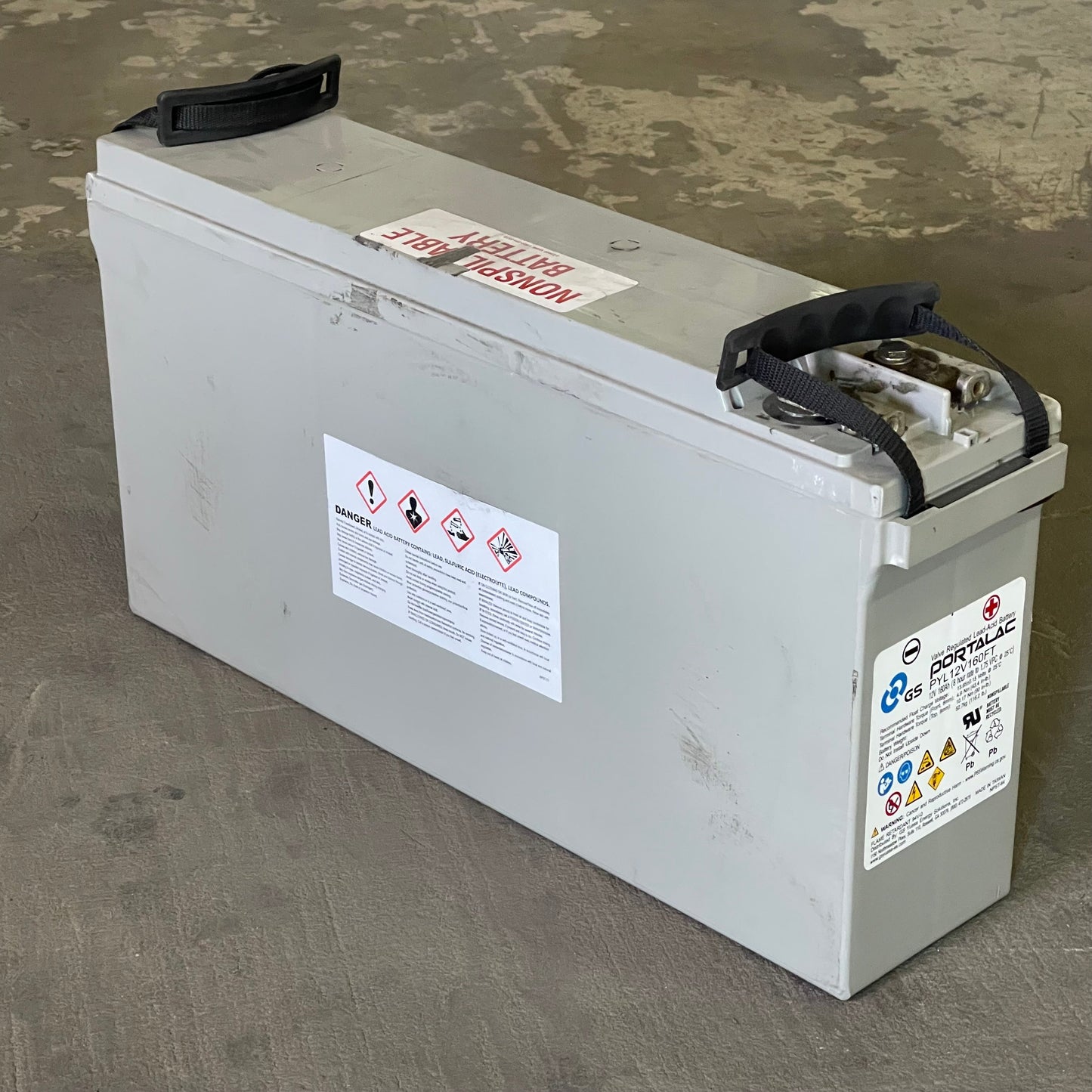 WESTELL Portalac Battery with HT X Alloy 8-hour Grey CS19-PYL12V160FT