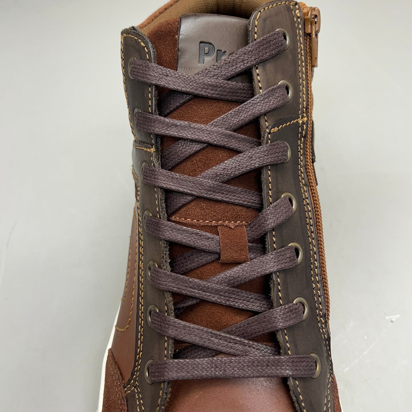 PROPET Kenton Diabetic Orthotic Friendly DuroCloud Men's Sz 14 X(3E) Brown MCA005L