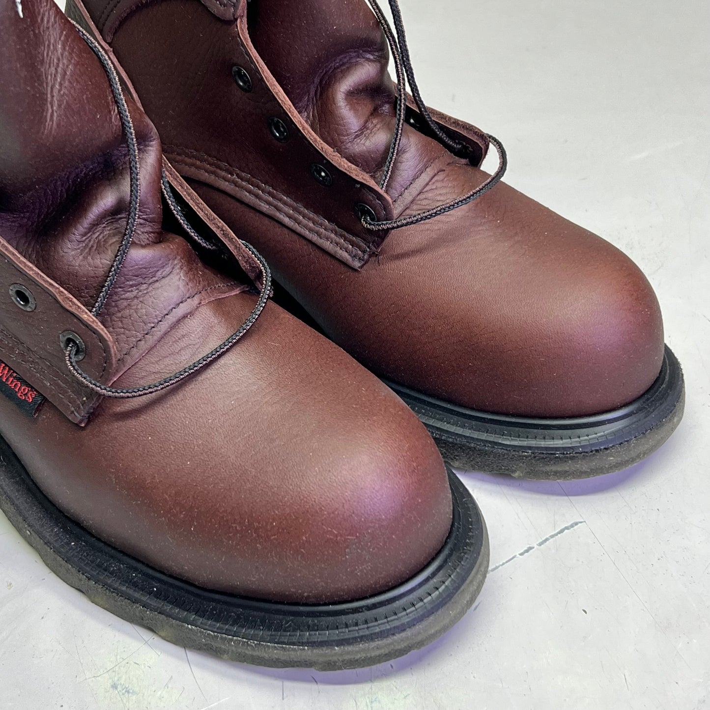 RED WING SHOES Men's Sz 9 Insulated, Waterproof CSA Safety Toe Boot, Brown 2412 (New Other, Dirty Box)