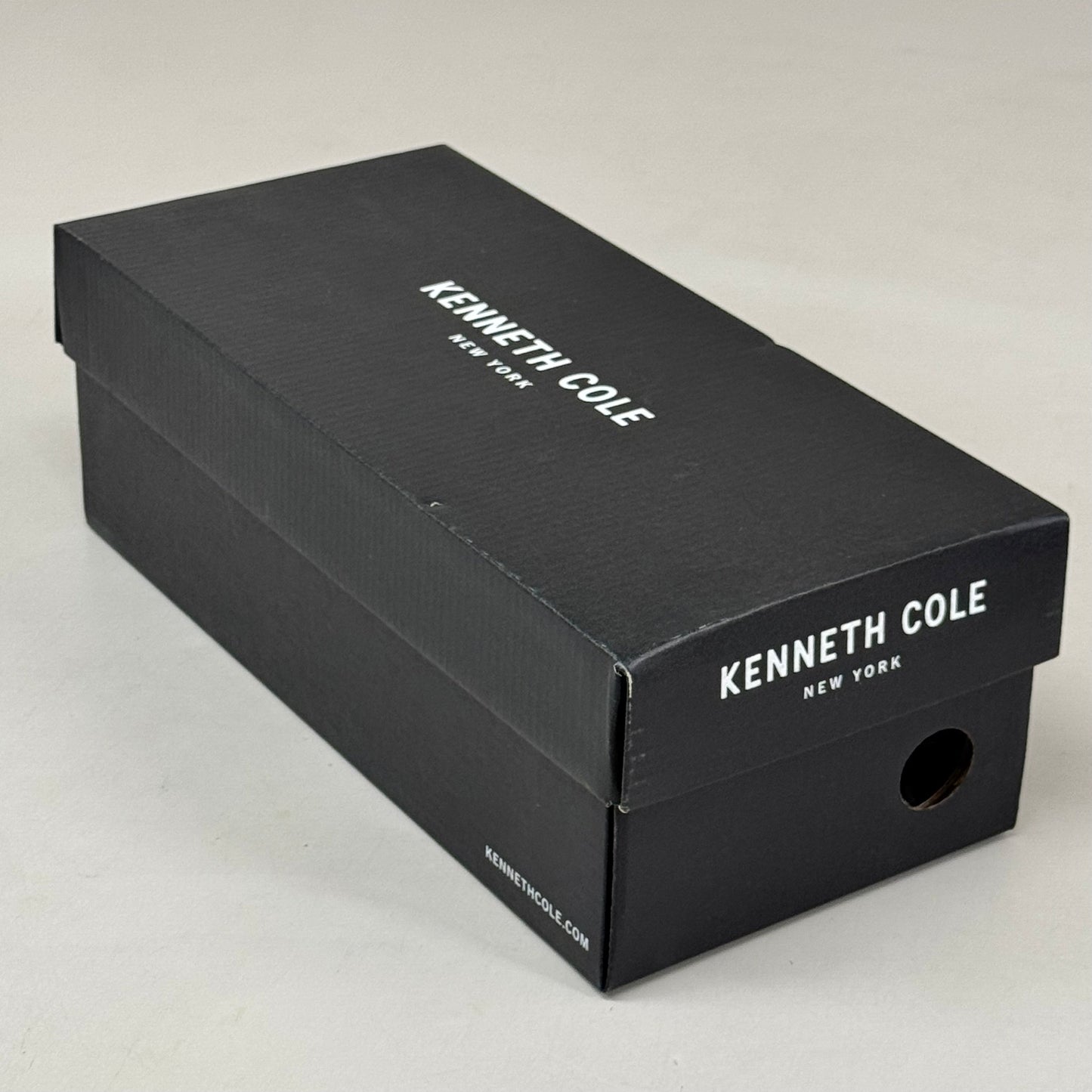 KENNETH COLE New York Zeta Raffia Jewel Jane Flat Women's Sz 9.5 Black KL25ZMJ01