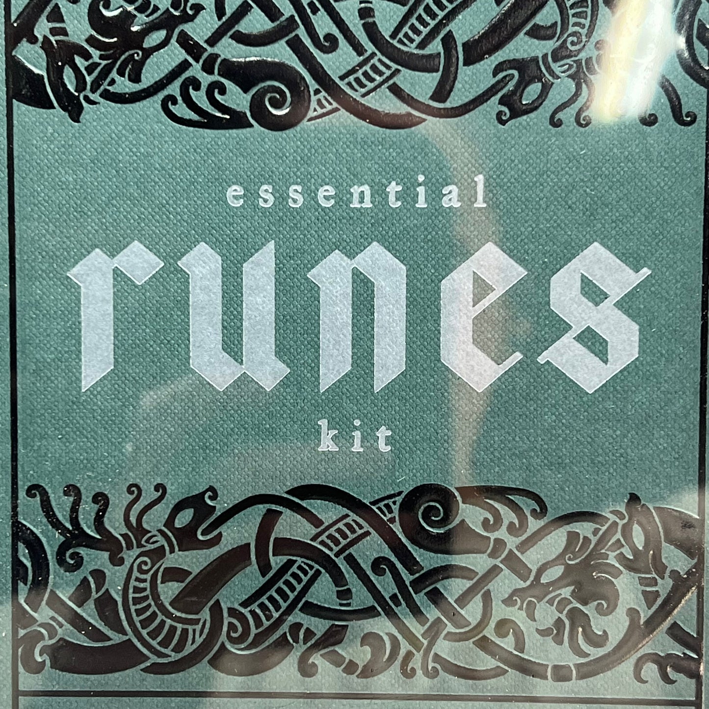 ESSENTIAL RUNES Essential Reading Ancient Symbols Kit By Cassandra Eason