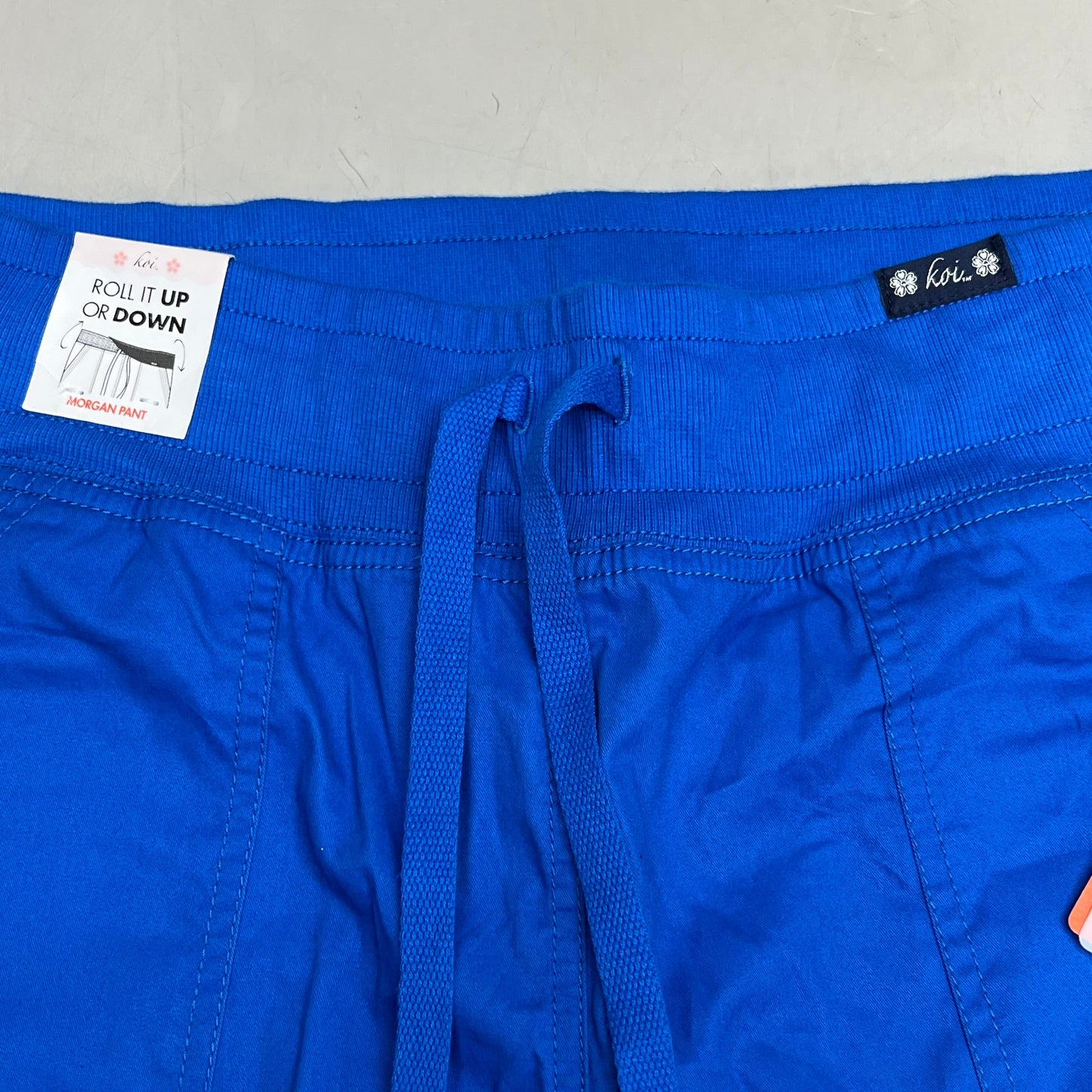 KOI Classic Morgan Scrubs Pants  Women's Sz M Tall Royal Blue 713-T-020