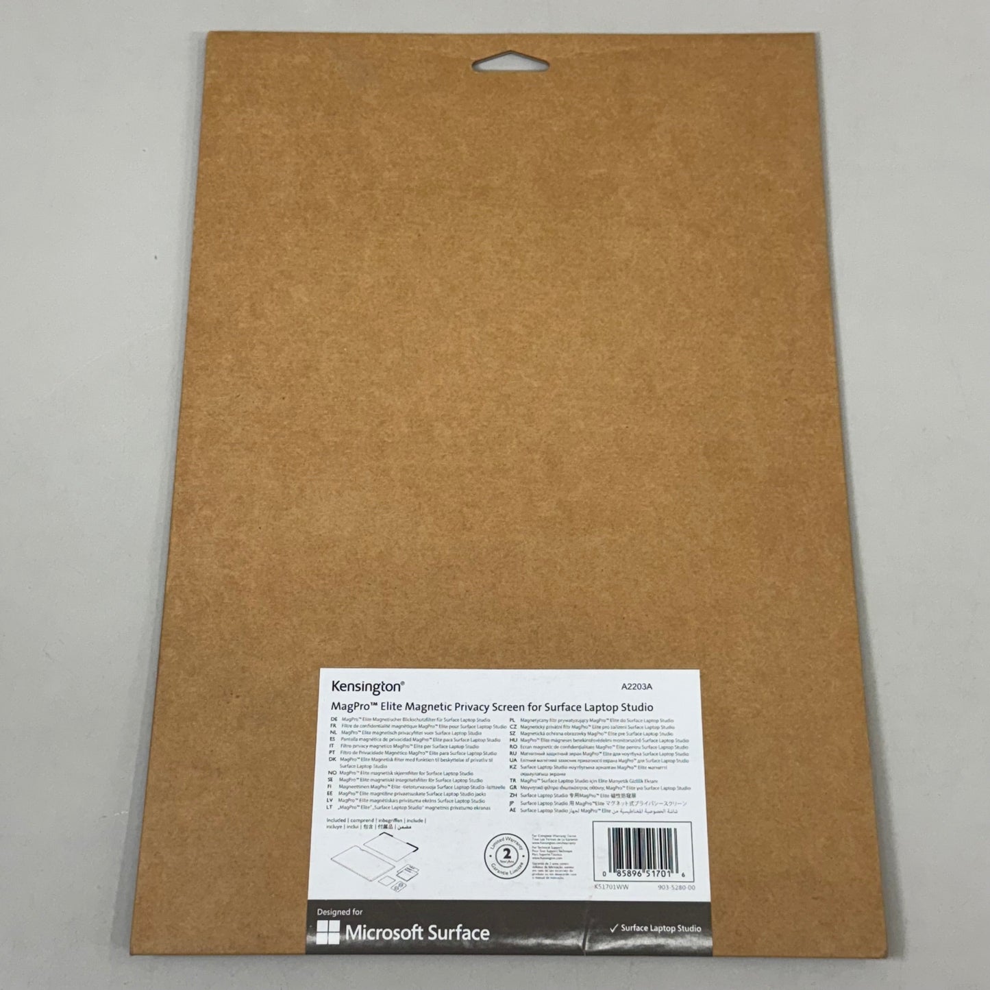 KENSINGTON MagPro Elite Magnetic Privacy Screen for Surface Laptop Device A2203A