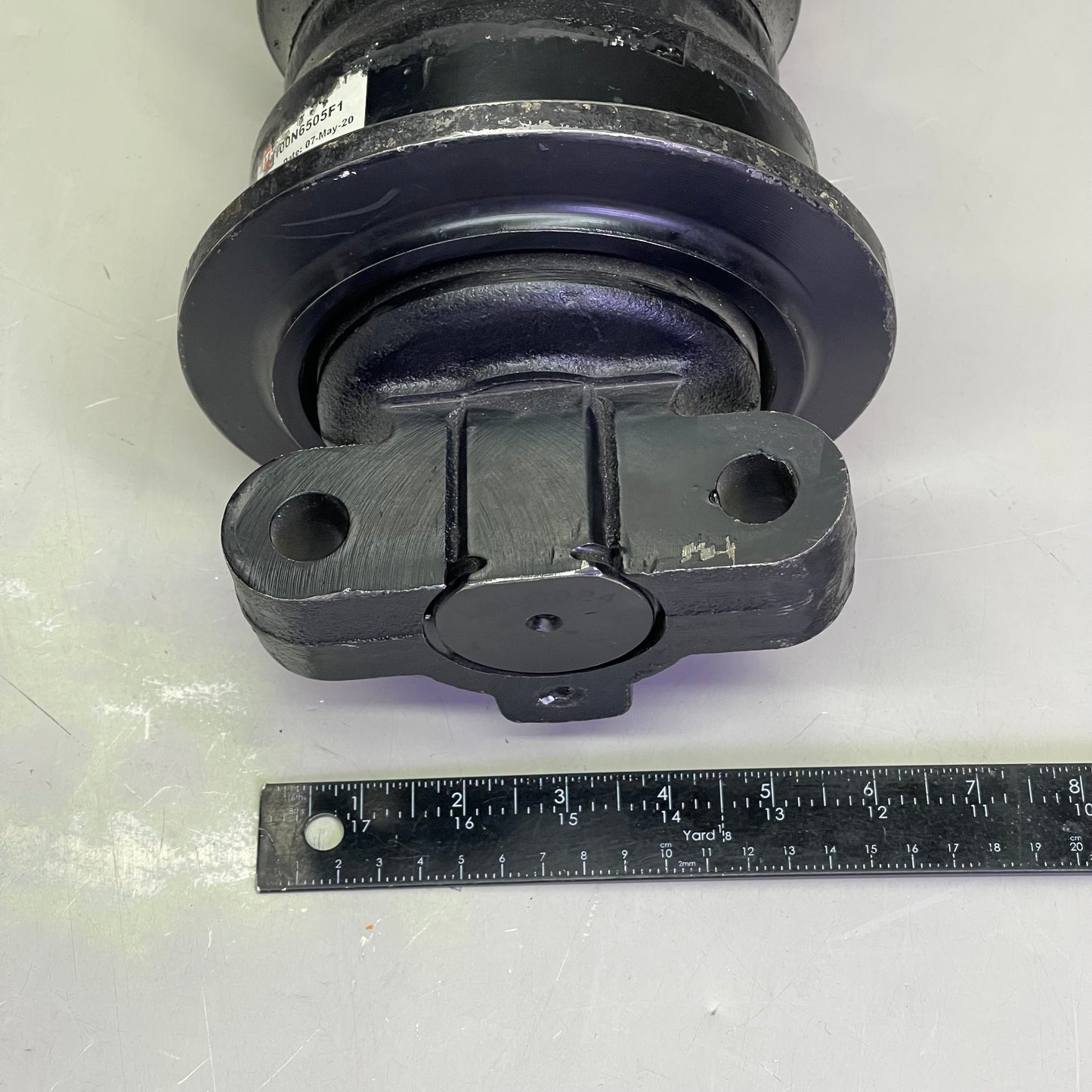 ITR Track/Lower/Bottom Roller Black 12" L x 6.5" Dia