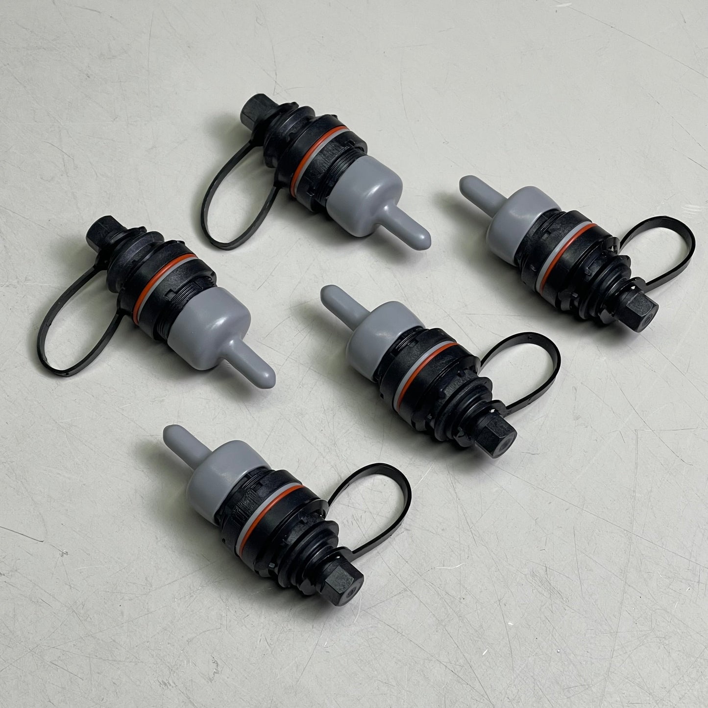 CORNING (5 PACK) Opti-Tap Adapter Single Mode Ceramic Sleeve Black KT-OPT-ADPT