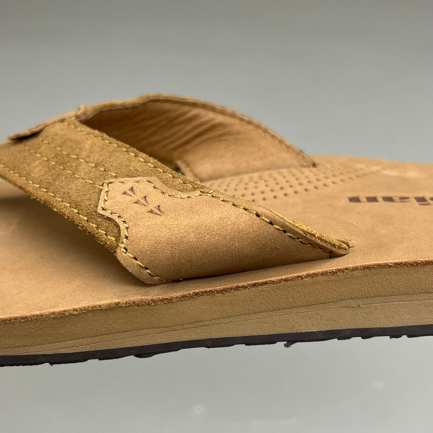 COBIAN Lazo Premium Leather Sandals Men's Sz 13 EU 46 Tan LZO-24-230-13