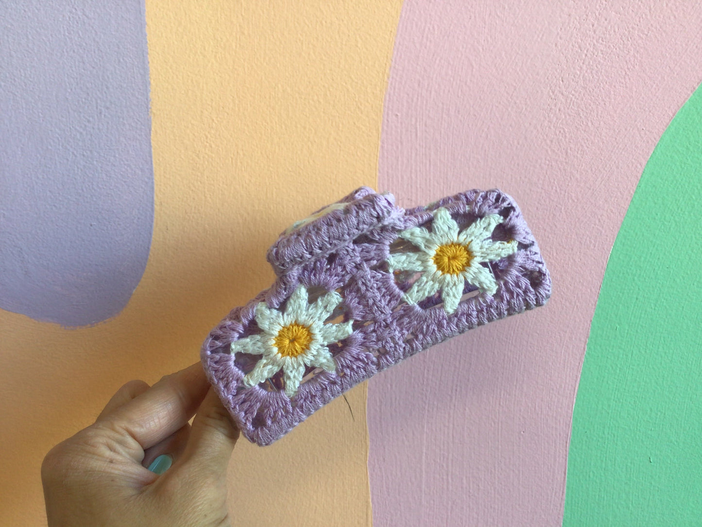 Crocheted Hair Claw