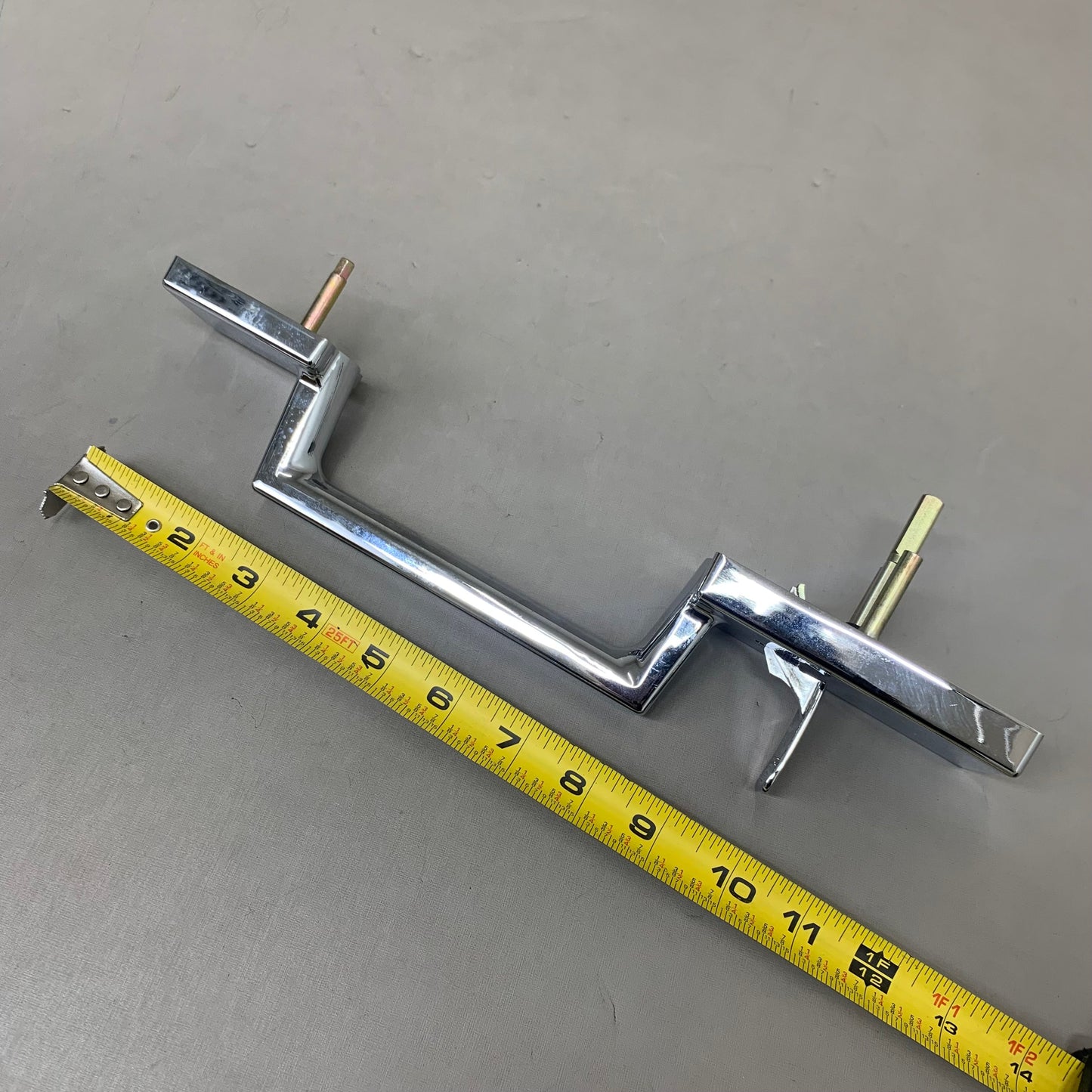 SCHLAGE Front Entry Handle Set Interior 12.5" H  Bright Chrome 16-070-10-101-134