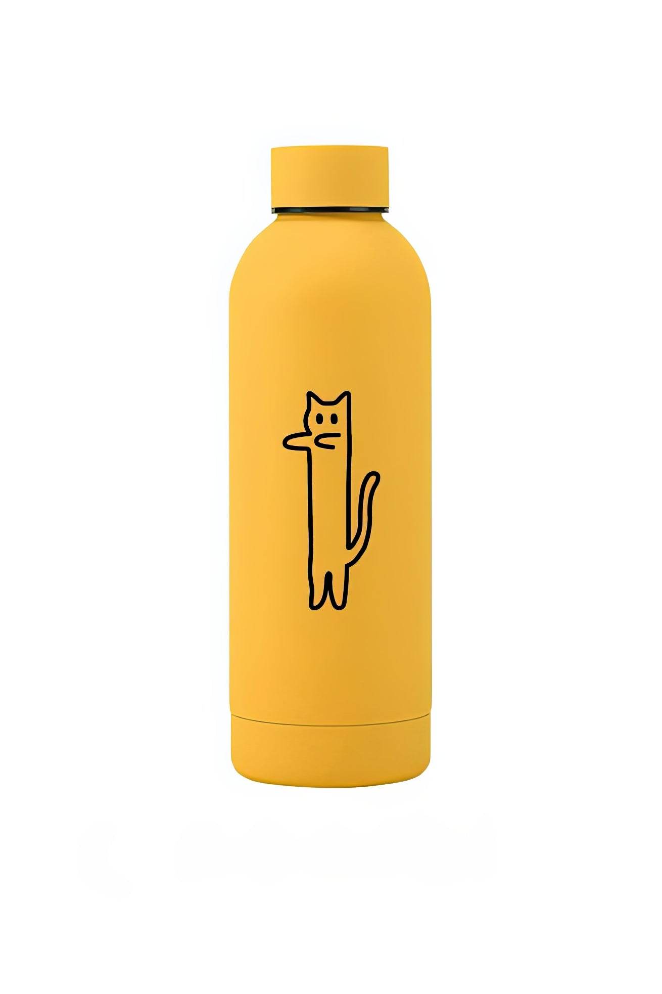 FluidCat Insulated Mug – Cute & Large Capacity（500ML）