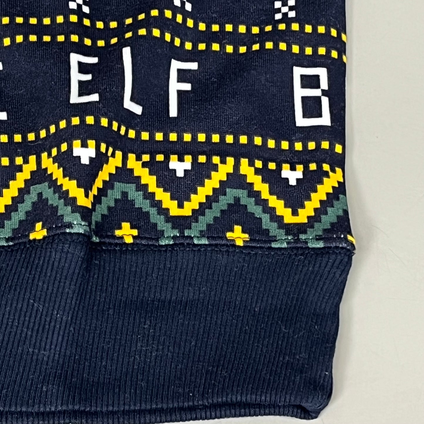OLD NAVY Men's Christmas Holiday Elf Sweater Sz XXL Navy/Green 572579-00-1