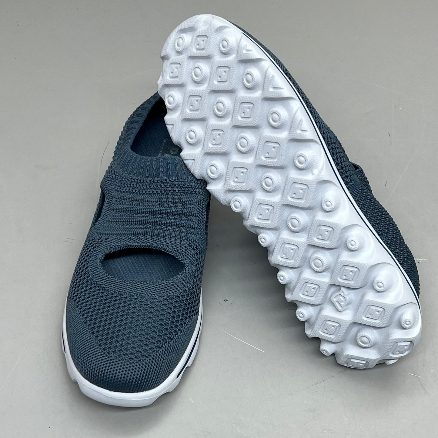 PROPET Travel Activ Avid Knit Flexible Shoe Women's Sz 9.5 N(AA) Denim WAT064M