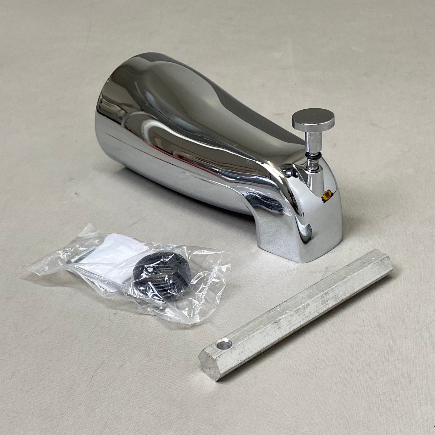 LASCO Diverter Style Bathtub Spout (Distressed Packaging) Plated Chrome 08-1057