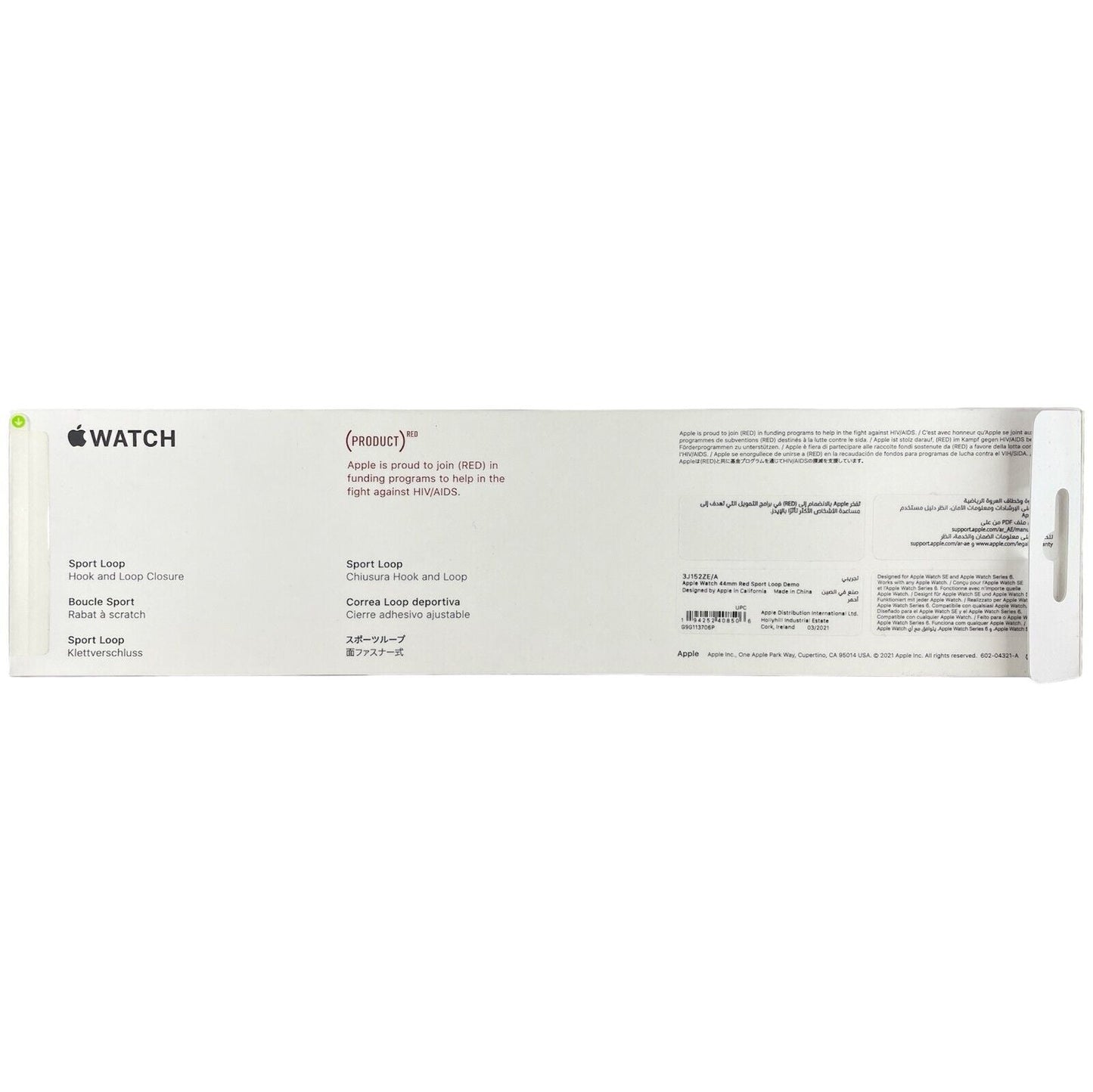 Apple Sport Loop Band   Soft Nylon   Multiple Apple Watch Series Compatibility (Red)