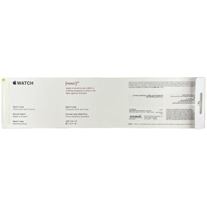 Apple Sport Loop Band   Soft Nylon   Multiple Apple Watch Series Compatibility (Red)