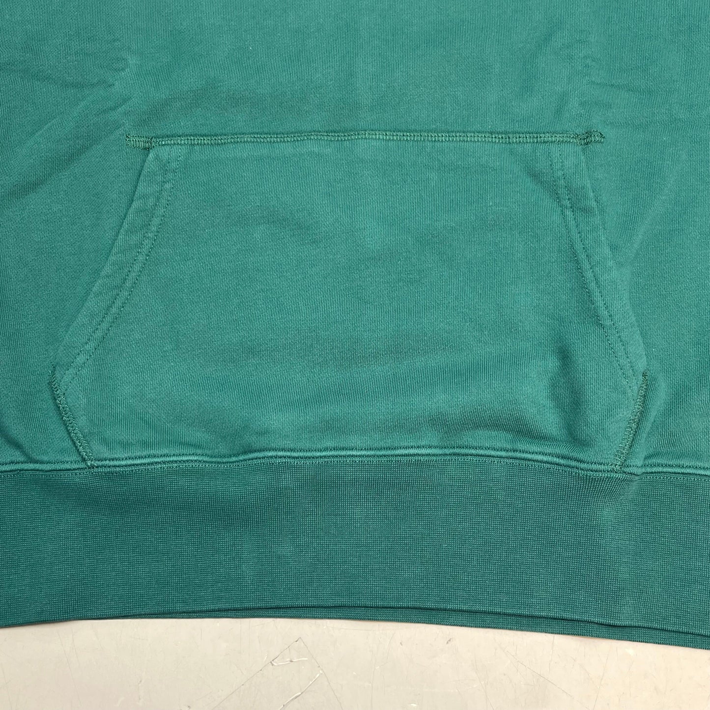 MONSTERCAT Hooded Drawstring Sweatshirt W/ Velvet Logo Men's Sz S Emerald Green