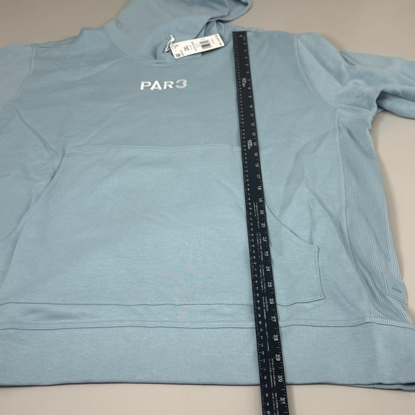 ADIDAS Men's PAR3 Adicross Golf Hoodie Sz-2XL Magic Grey HB1031