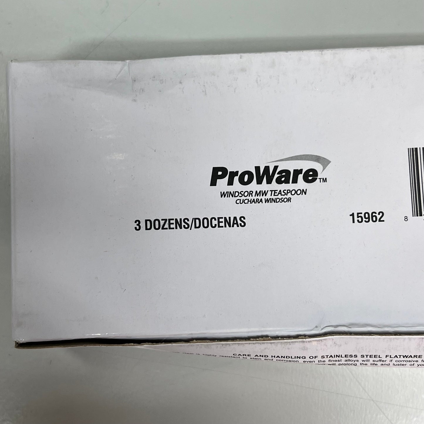 PROWARE WINDSOR (36 PACK) MW Teaspoon Stainless Steel Flatware Silver 15962