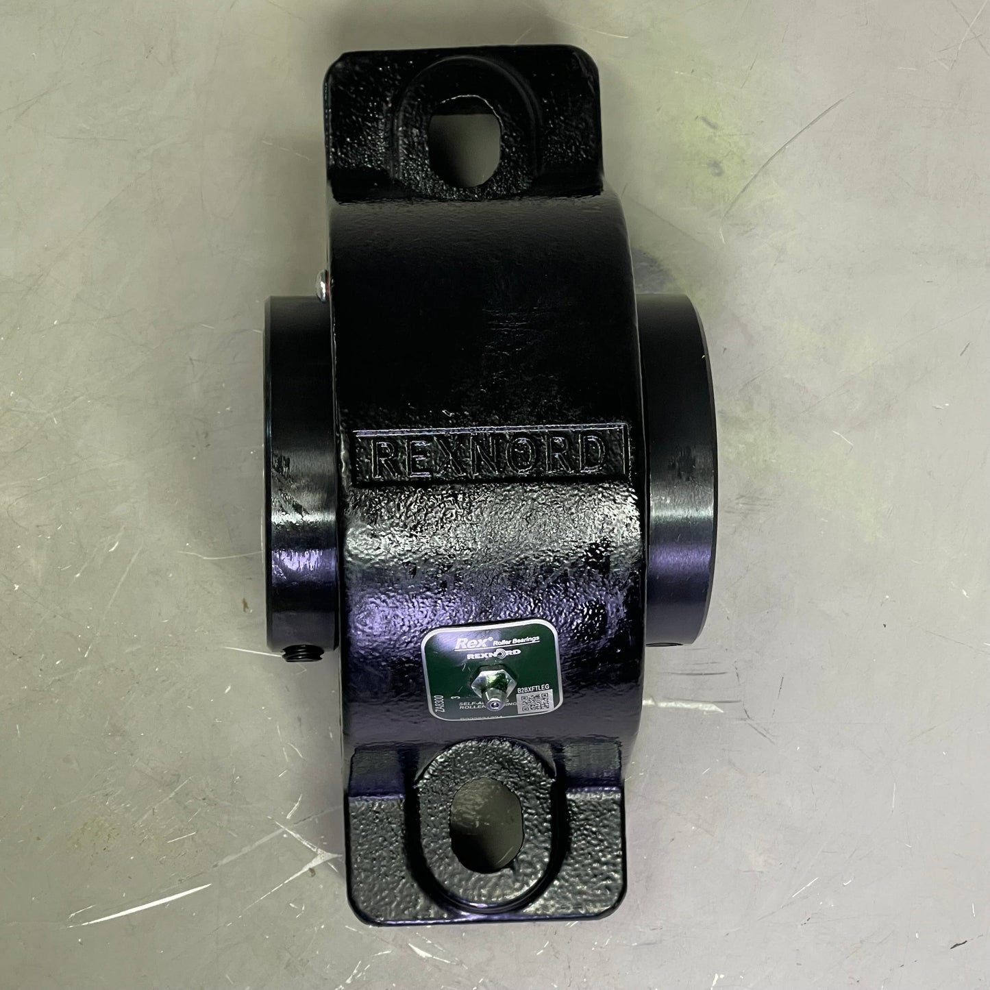 REXNORD Pillow Block Roller Bearing 3" Bore Diameter Cast Iron ZA8300