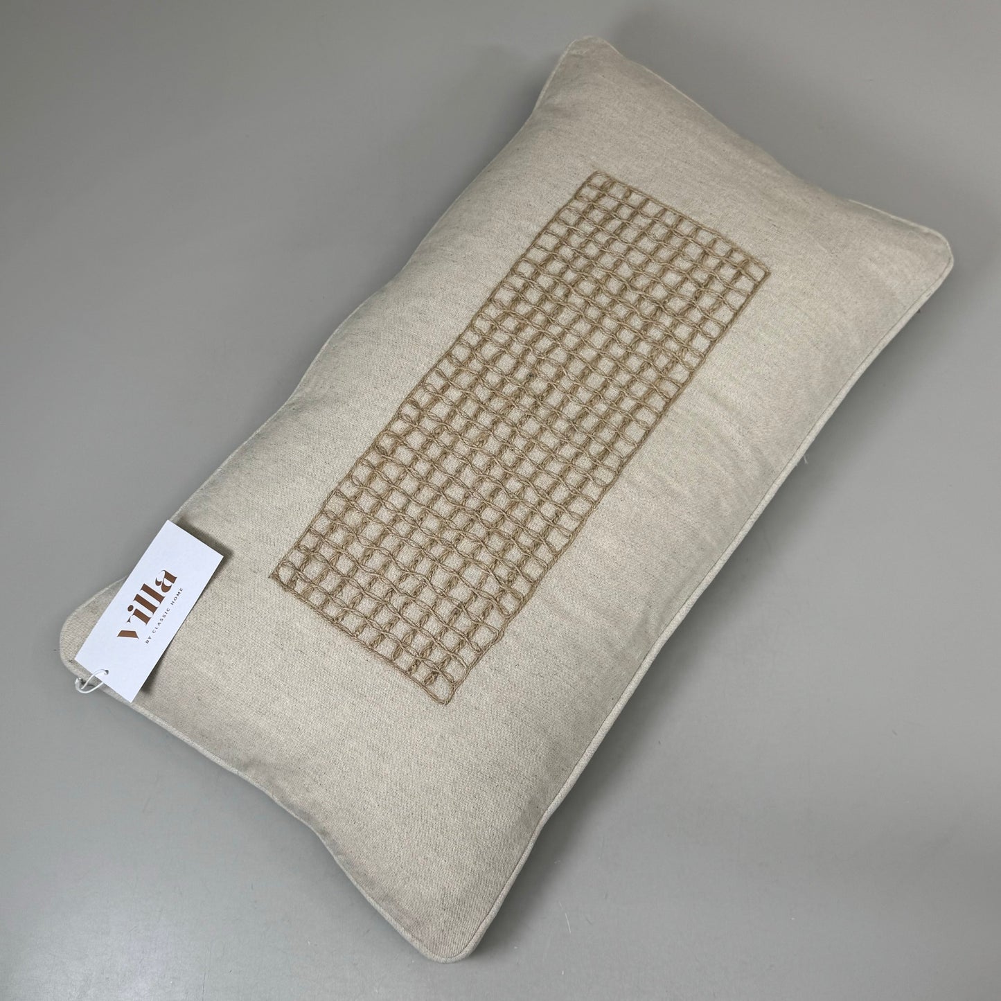 VILLA 14"x26" MP Siena Throw Decorative Pillow Natural