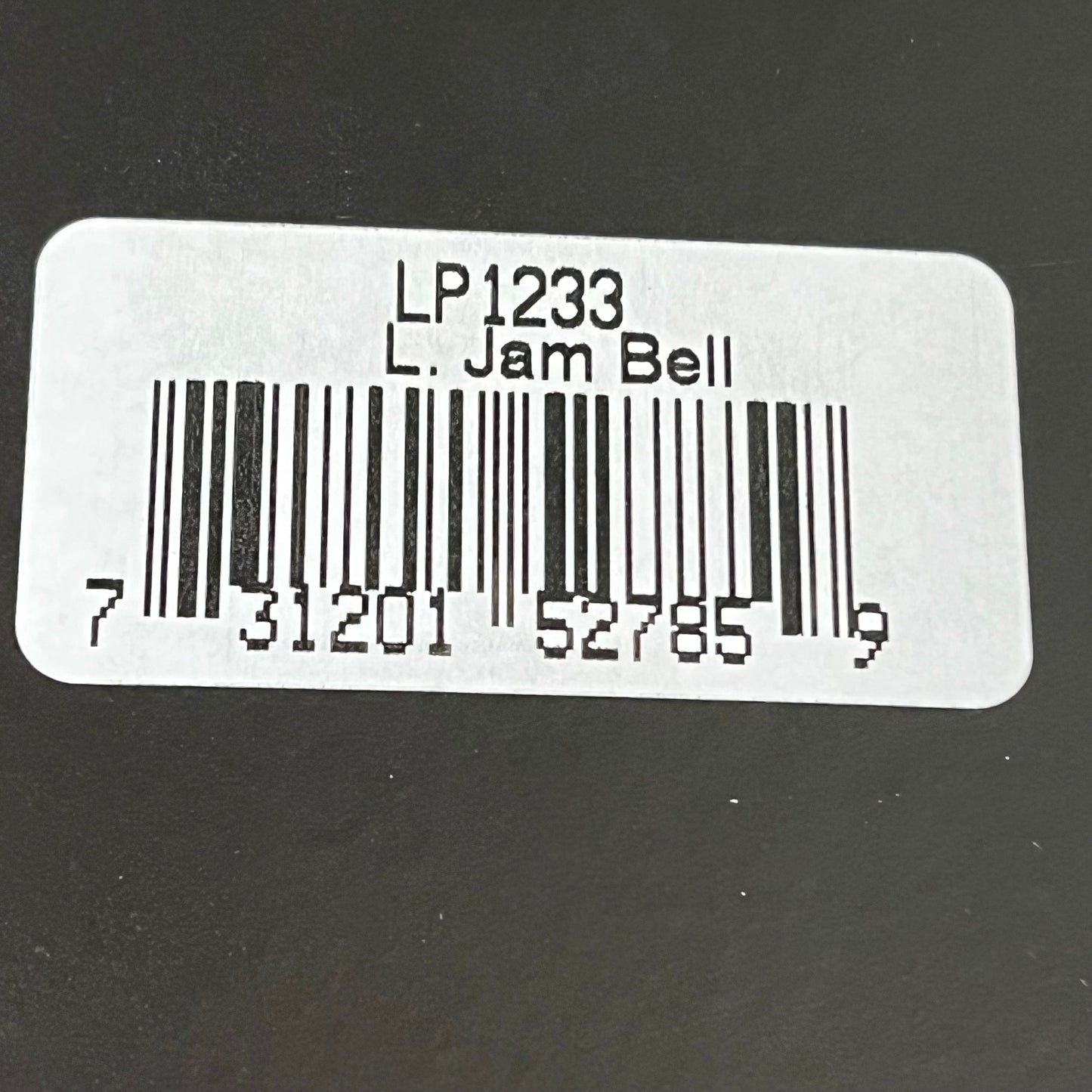 LP Latin Percussion Jam Bell Produces Bright High Pitched Sound Red LP-1233