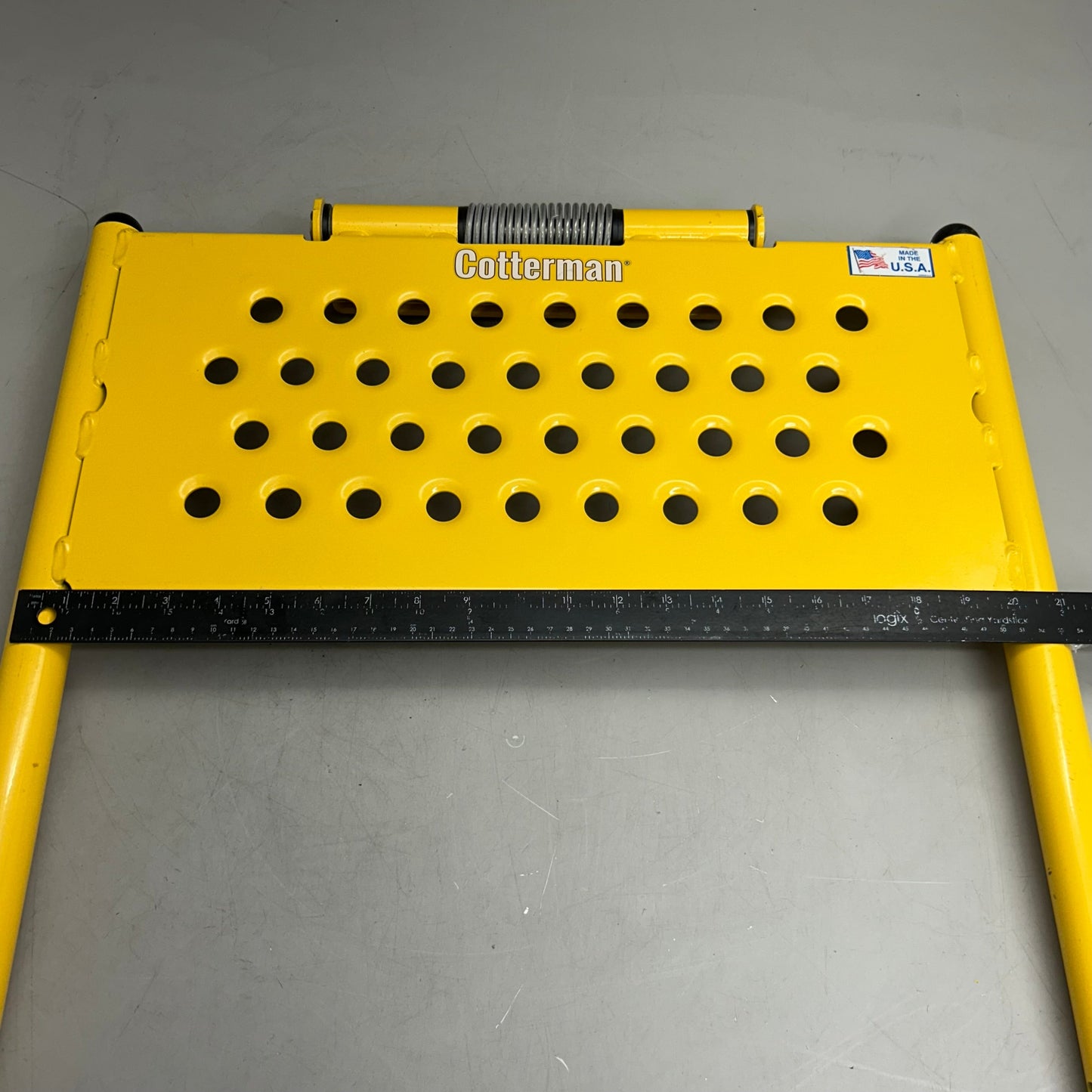COTTERMAN  Adjustable Safety Gate 16"-26" Yellow D0900071-01 New Other- Shelf Wear