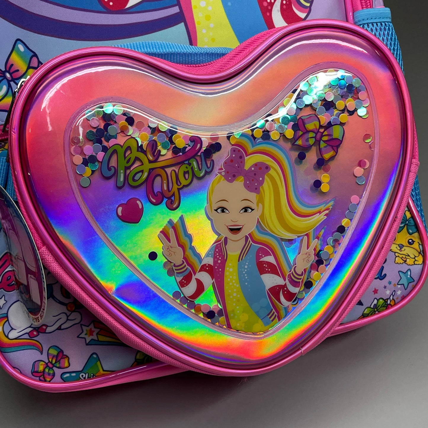 ACCESSORY INNOVATIONS JOJO Siwa 10-PK Nickelodeon “Be You” Backpack & Lunch Bag Pink