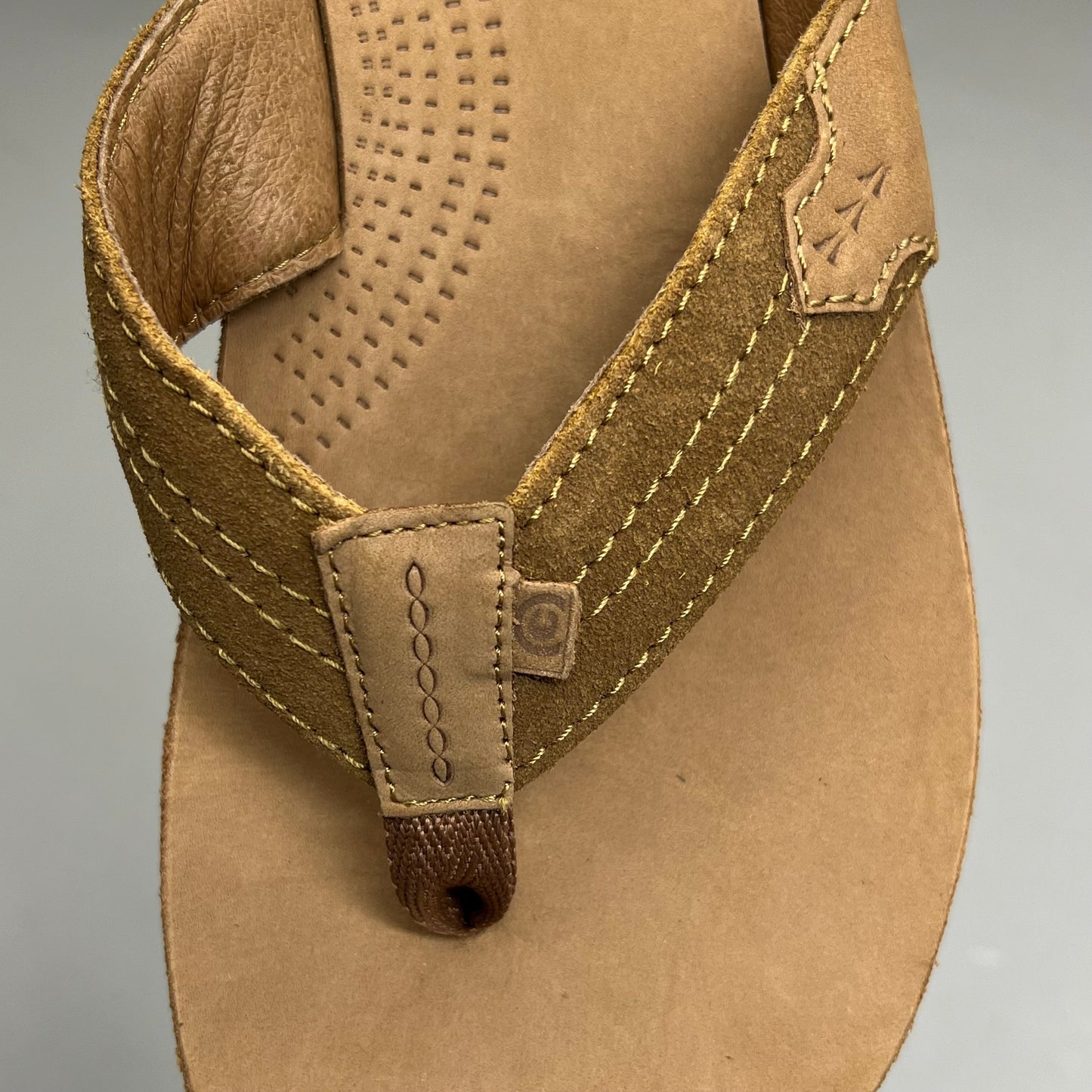 COBIAN Lazo Premium Leather Sandals Men's Sz 12 EU 45 Tan LZO-24-230-12