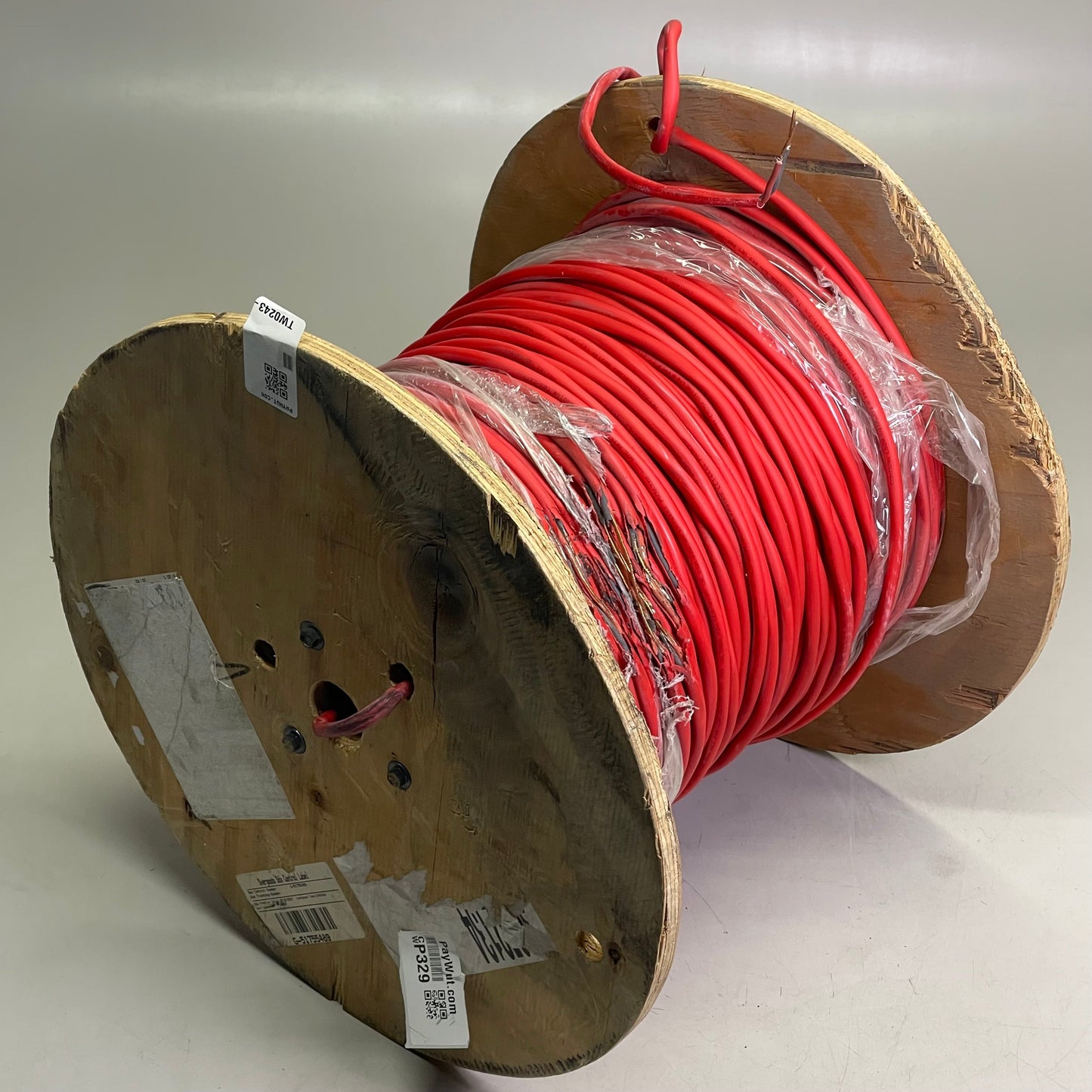 General Cable Wire Sz 1000 ft Red FPLR-0I-ST1