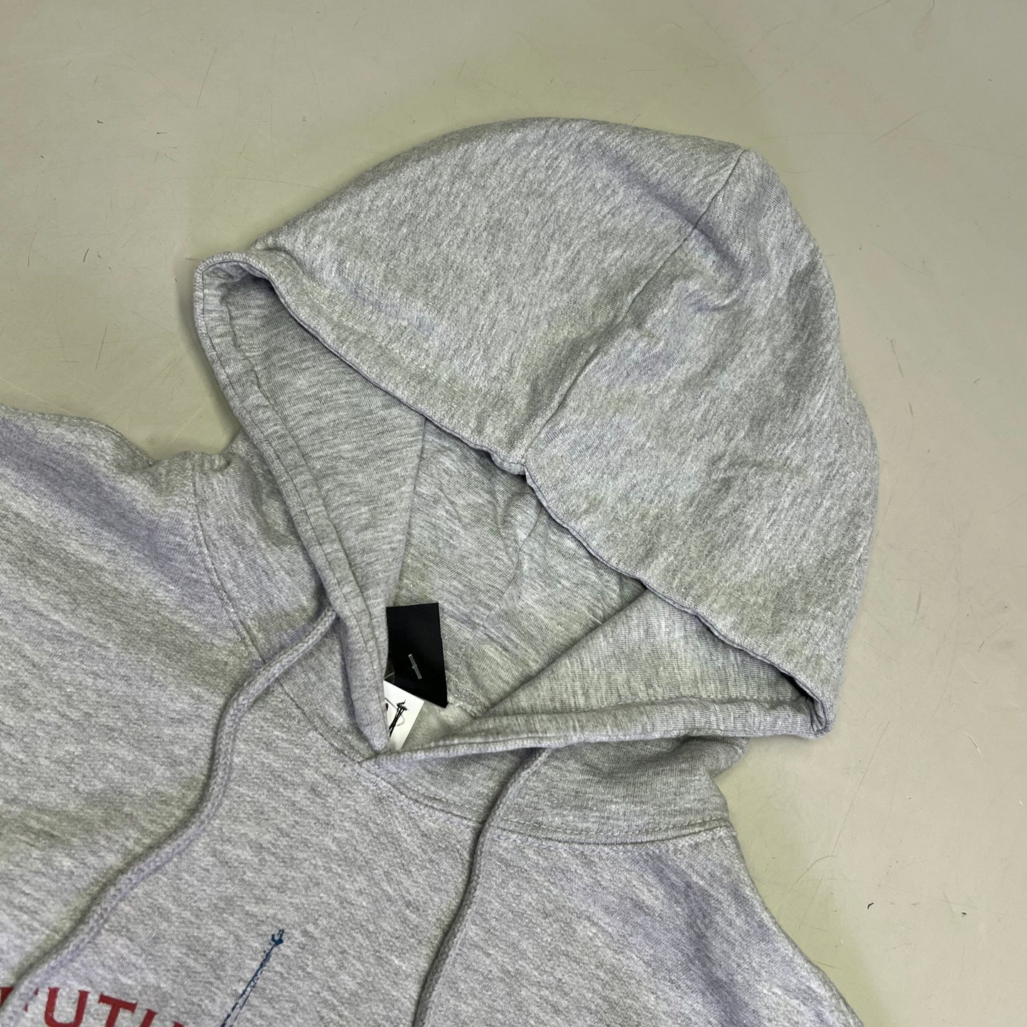 POINT Seattle Washington Space Needle Hoodie Unisex Sz S Heather Grey 041713