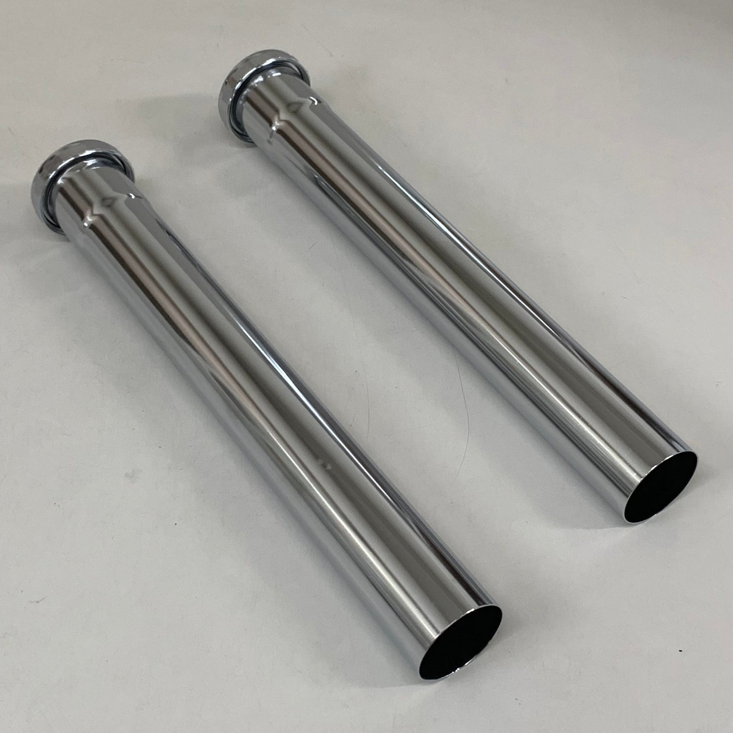 DEARBORN (2 PACK) Extension Tube W/ Slip Joint 24-Gauge 12" 1-1/2" Chrome 793A-1