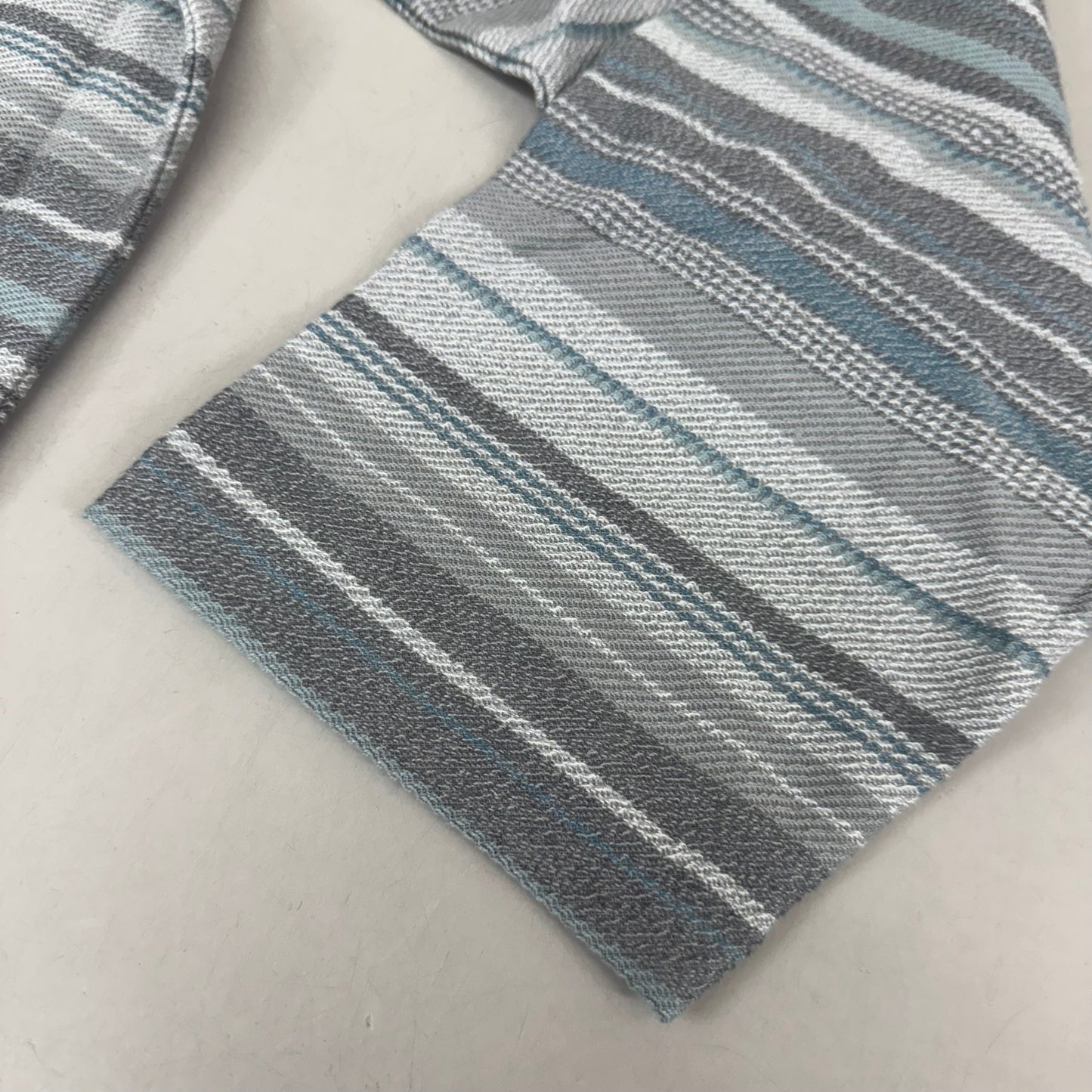 O'NEILL On Bavaro Stripe Button Pullover  Men's Sz 5XL Grey 002482891