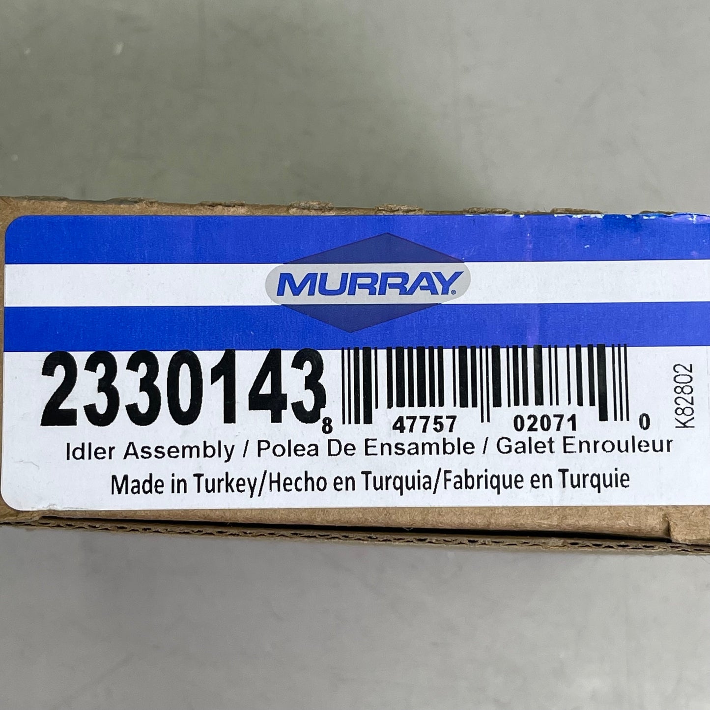 MURRAY Idler Tensioner Pulley Heavy-Duty Thermoplastic for Audi Volkswagen 2330143