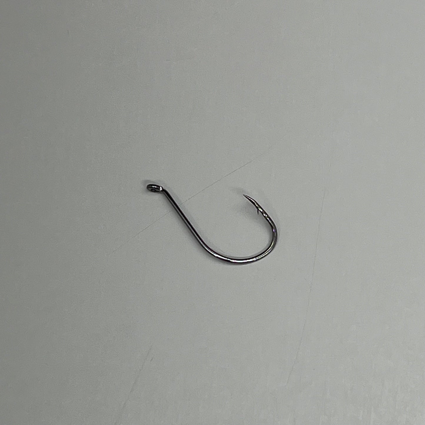 EAGLE CLAW (2 PACK) Octopus Long Shank Hooks Platinum Black #1/0 46pc L2BU-1/0