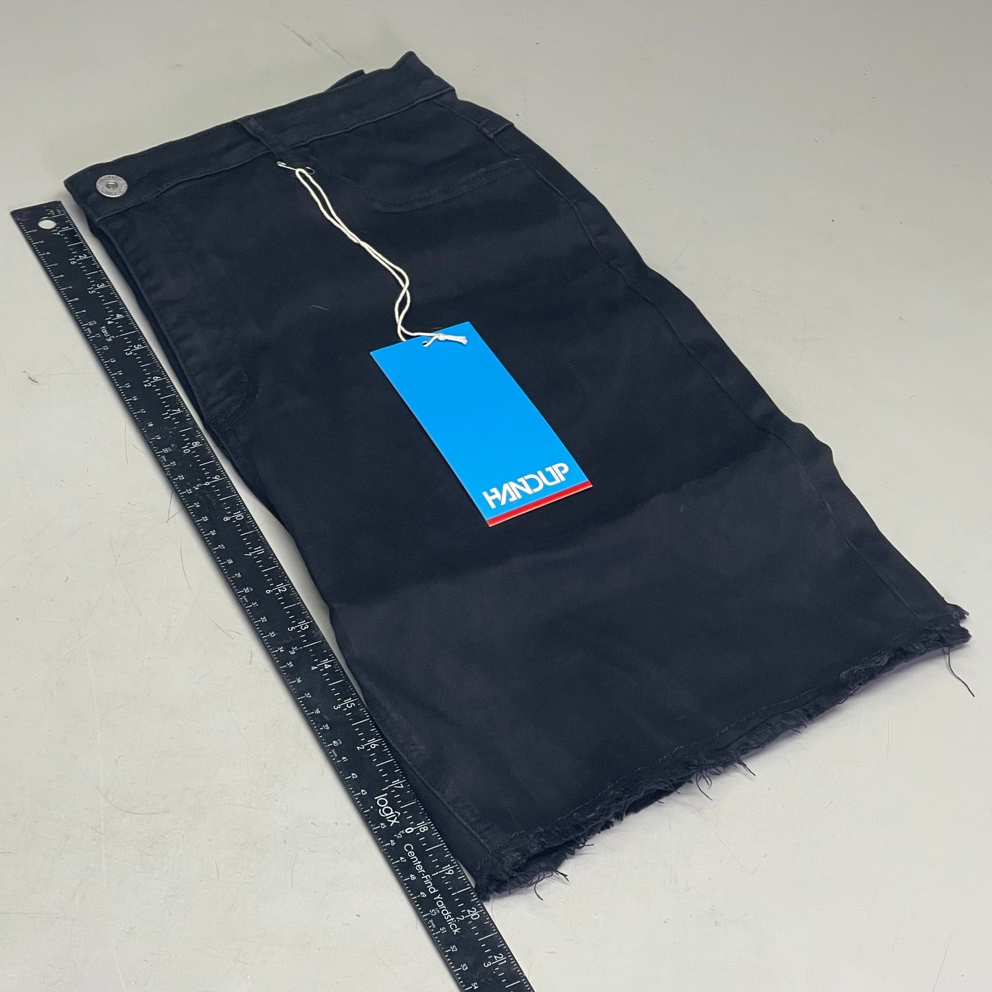 HANDUP APPAREL Jorts 5.5" XXXL Men's Pure Black STRE3254XXX