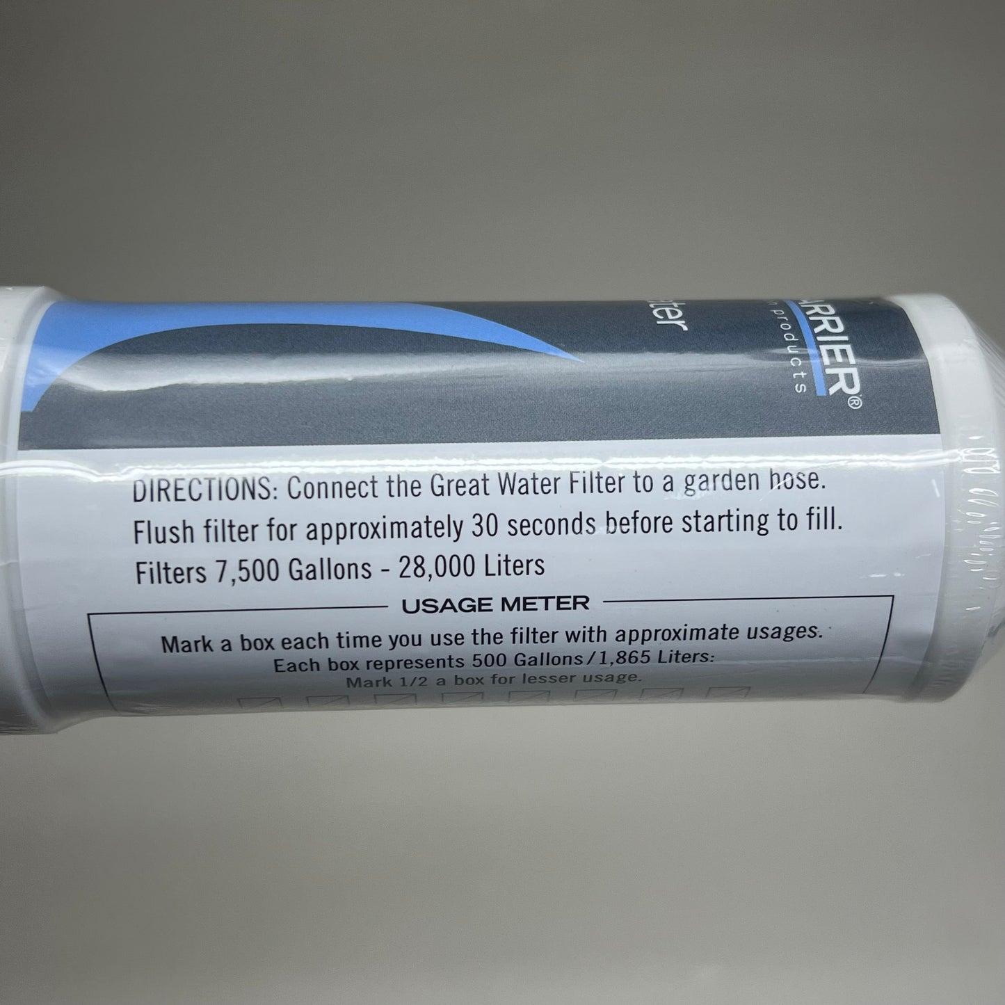 GREAT BARRIER Great Water Filter Attachment For Garden Hose Easy Assemble 5039
