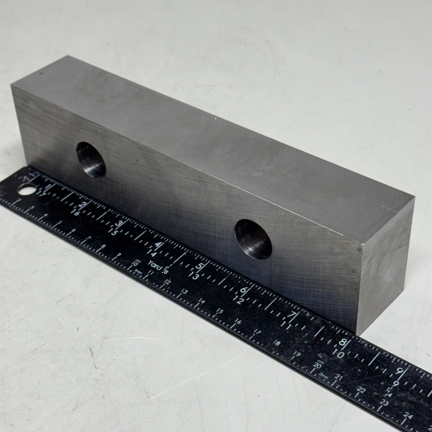 TCI (2 Pcs) Steel Vise Jaw Plate Grey