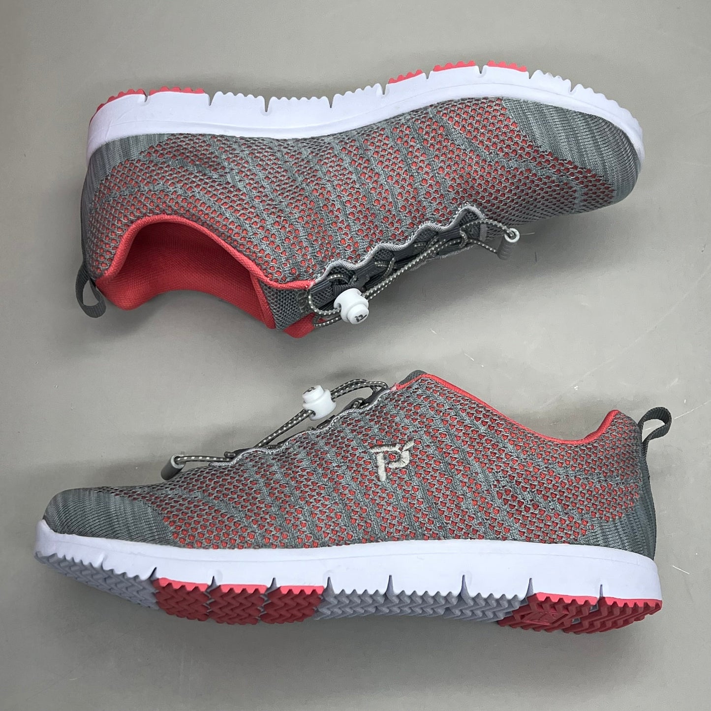 PROPET Travel Walker Evo Shoe Women's Sz 10 Width M(B) Coral/Grey WAT062M