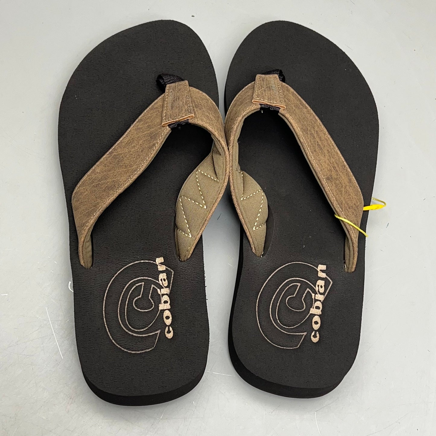 COBIAN Floater Sandals Synthetic Strap Men's Sz 13, EU 46 Mocha FLT18-203-13