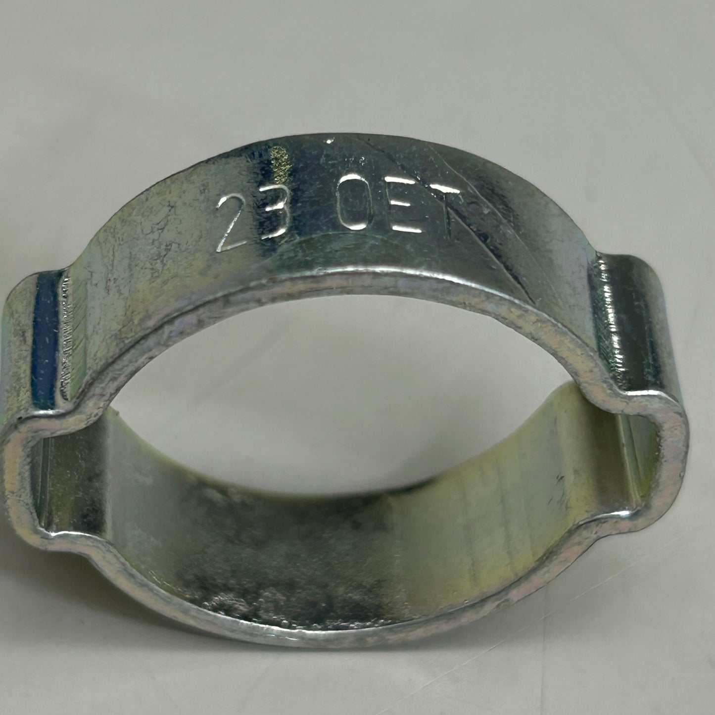 COILHOUSE PNEUMATICS  (25 Pack) Double Ear Clamp 7/8" Size, 0.78"-.905" Size Range Zinc-Plated Steel EC2023