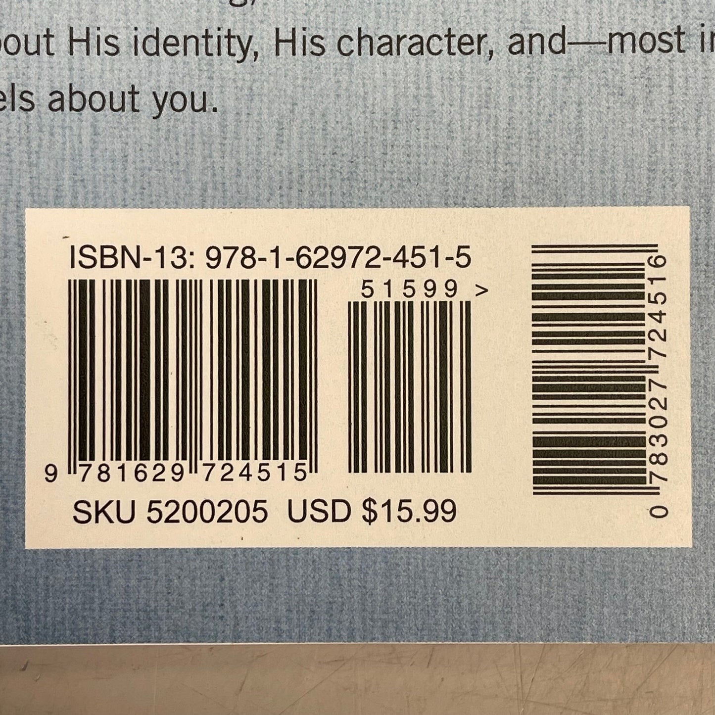 DESERET BOOK "Almighty" By David Butler Light Blue 5200205