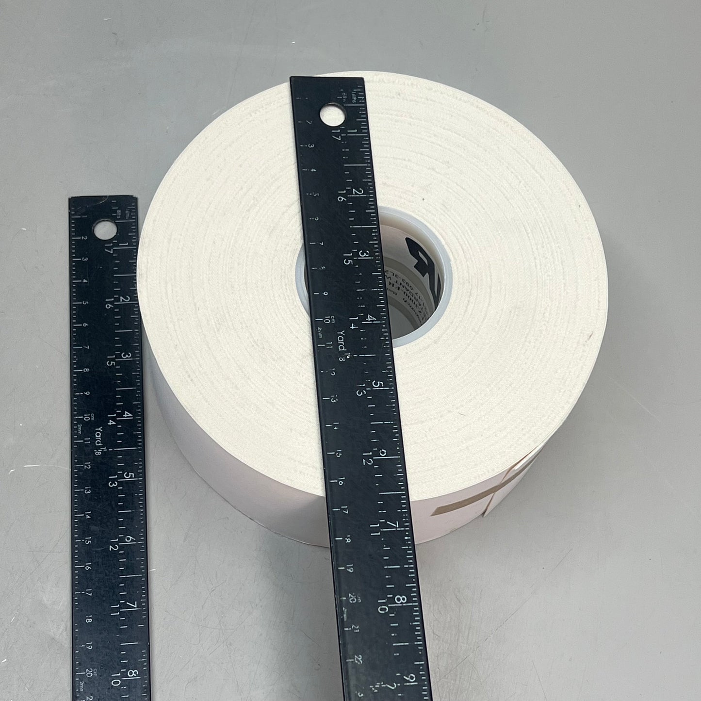 THERMOPATCH (2 PACK) Flame Retardant Labels & Ink 3" x 50 yds White TZ3000-FR