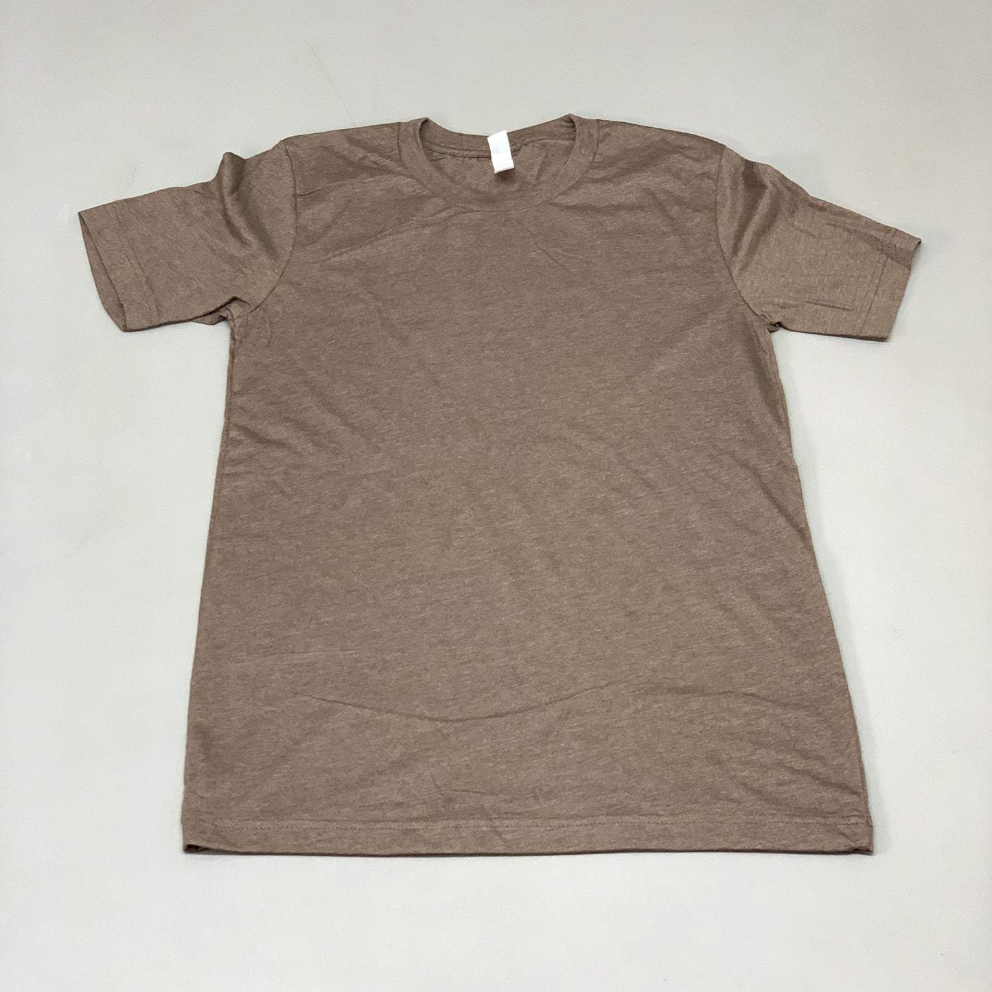 BELLA + CANVAS (12-PACK) Unisex Crewneck Short Sleeve Tees Sz S Heather Brown (New)