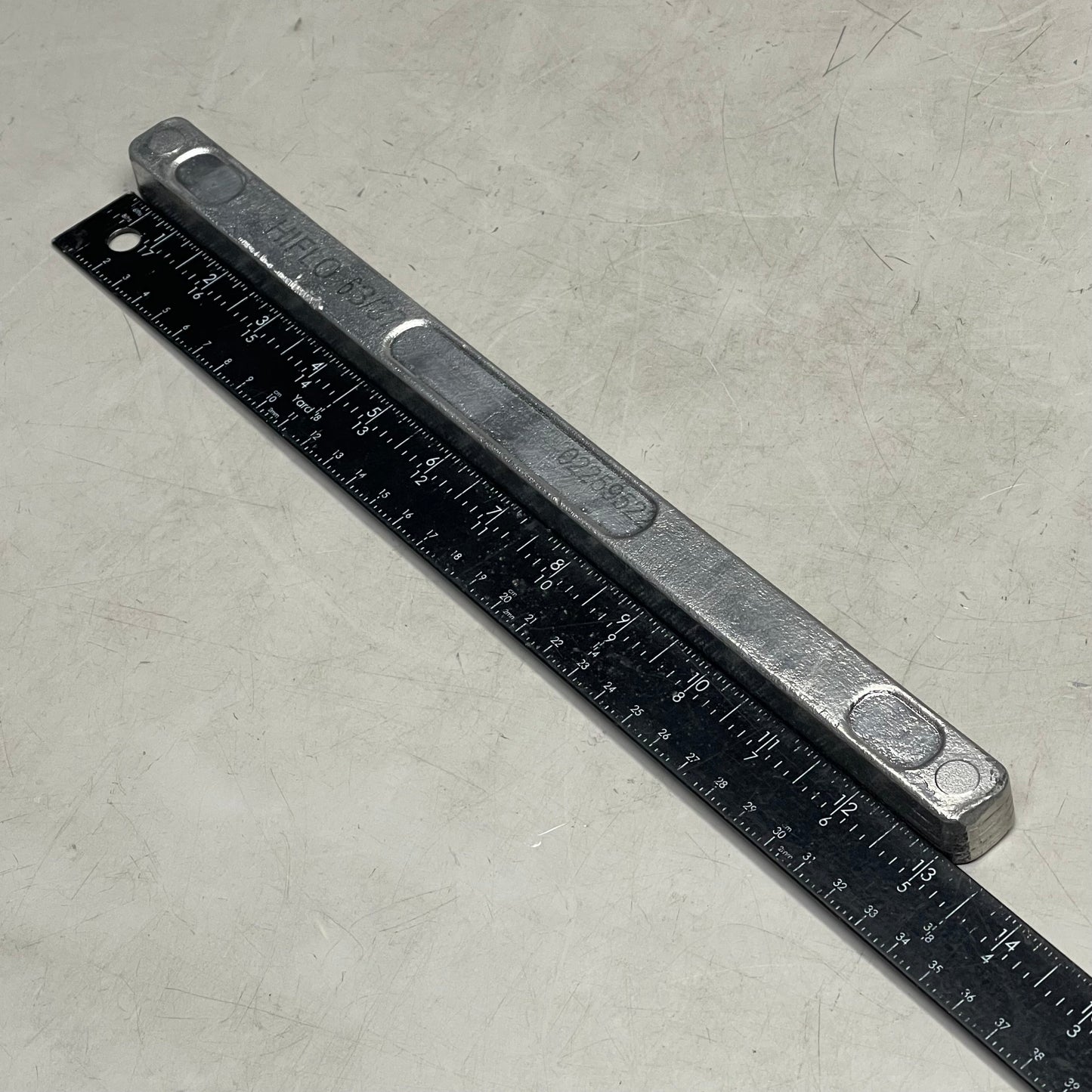 Solder Bar HiFlo Sn63/Pb37 13" x 0.75" x 0.75" Tin/Lead 02259522
