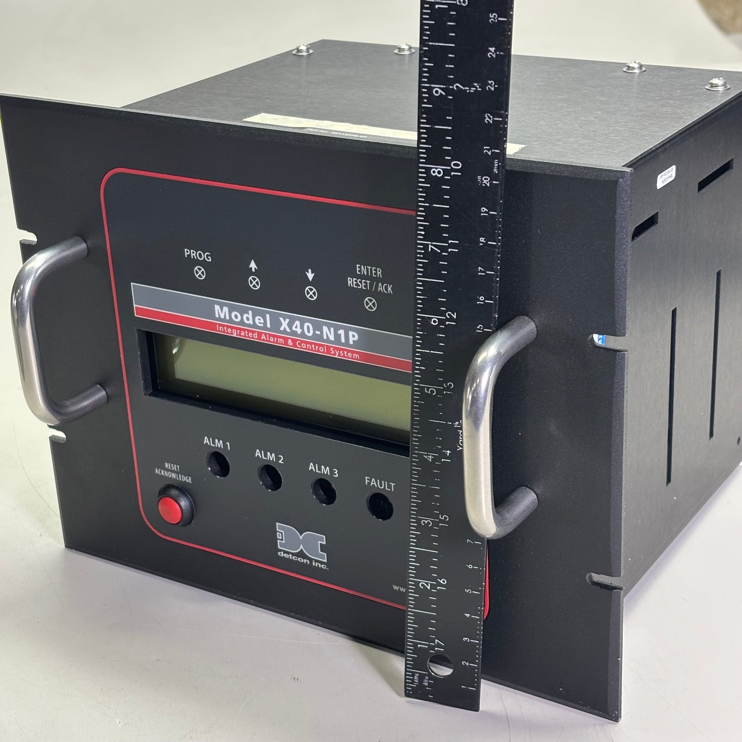 DETCON INC. Integrated Alarm & Control System X40-32-N1P CONTROLLER