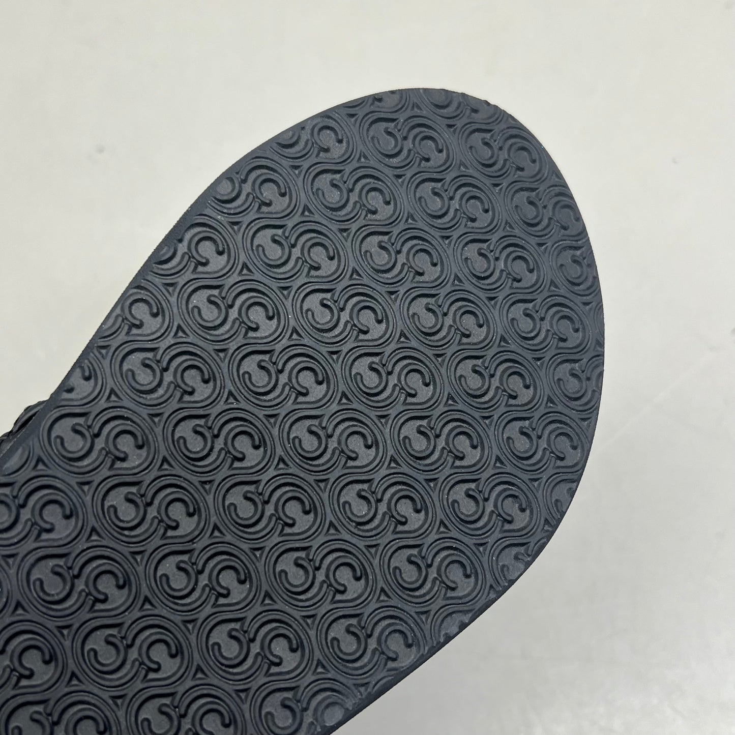 COBIAN Braided Bounce Synthetic Leather Sandals Women's Sz 6 EU 35.5  Black BRB10-001-6