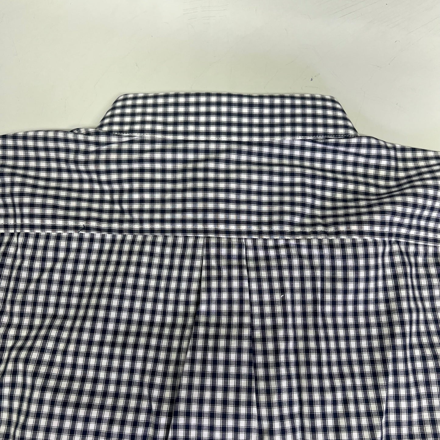 DOCKERS Signature Stain Defender Button Up Shirt Men's Sz XL Navy Blue A42520010