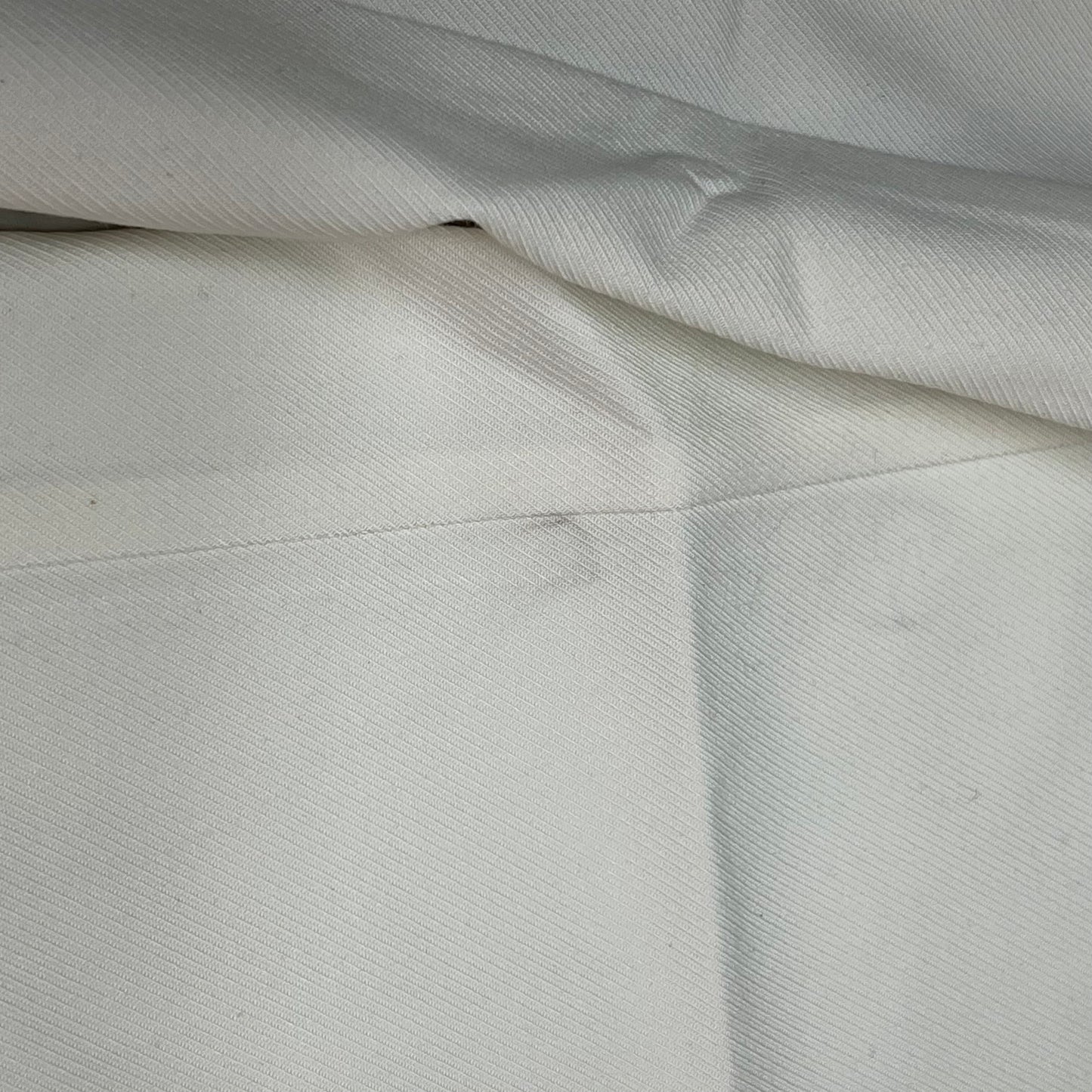 CHICOS Lightweight Straight Wide Leg Pants Women's Sz 0.5 White/Crème