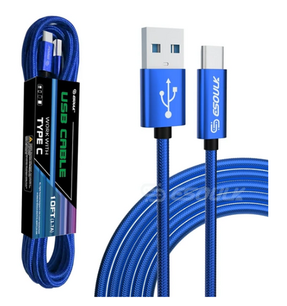 Android Type-C 10FT USB Cable1.7A