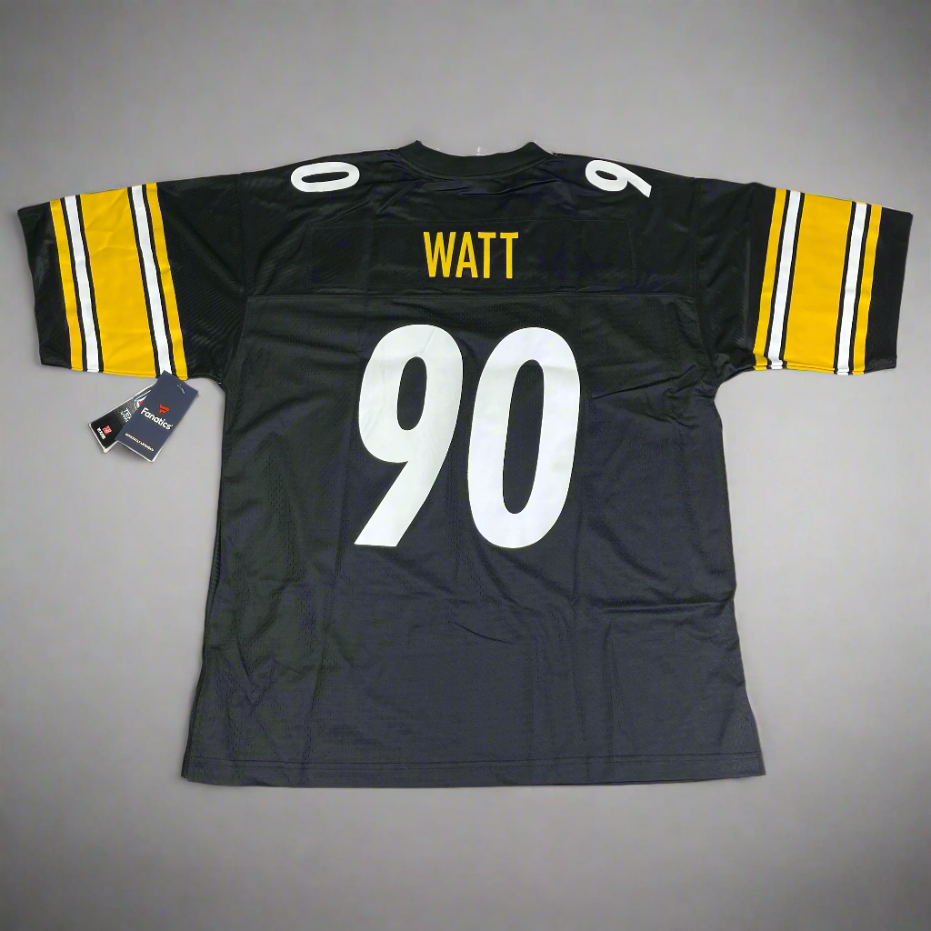 FANATICS Pittsburgh Steelers #90 T.J. Watt Home Jersey Large 427M-PSPL-7LF-4UA