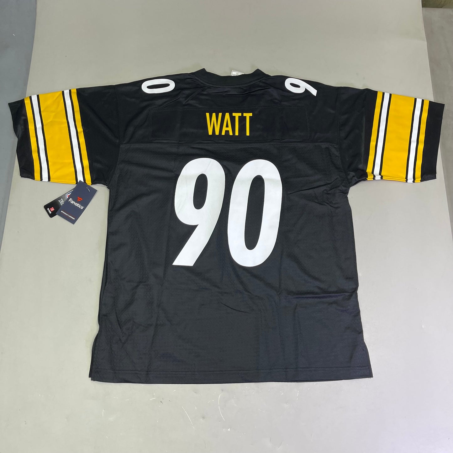 FANATICS Pittsburgh Steelers #90 T.J. Watt Home Jersey Large 427M-PSPL-7LF-4UA